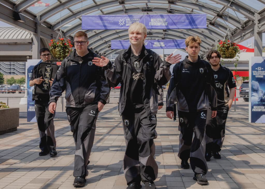 Team Heretics at VALORANT Masters Toronto 2025 (Photo via Stefan Wisnoski | Riot Games)