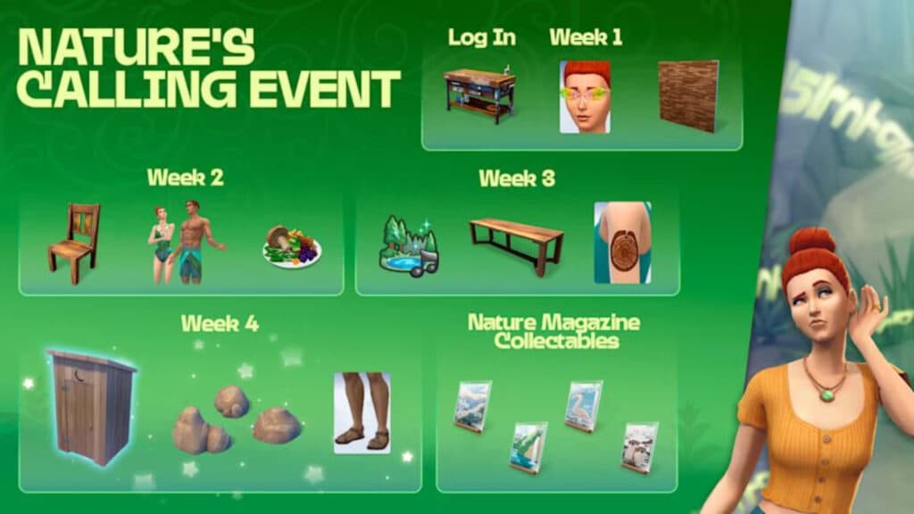 The Sims 4 Nature's Calling event preview (Image via Electronic Arts)