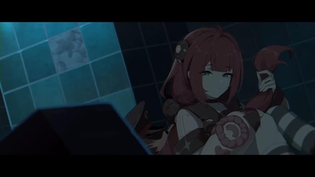 Yuzuha in the Version 2.0 PV "Through the Miasma of Memories and Evil" (Image via HoYoverse)