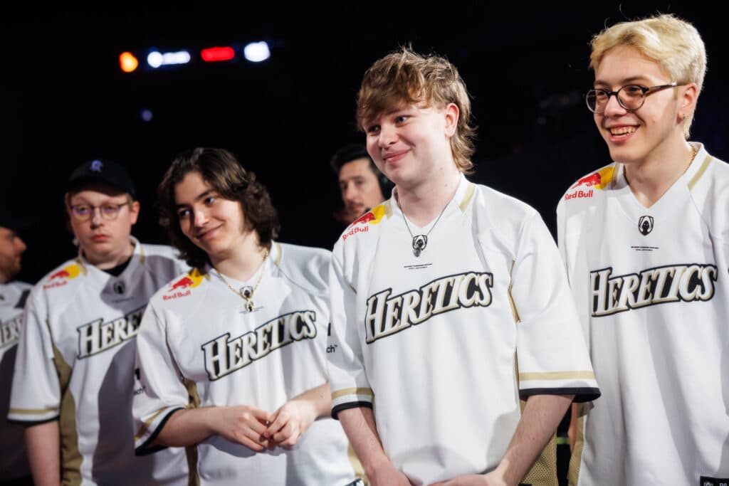 Team Heretics at VALORANT Champions 2024 (Photo by Riot Games | Liu YiCun)