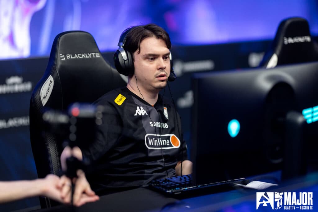 CS2 Virtus.pro | electroNic at Austin Major 2025 (Photo via BLAST | Michal Konkol)