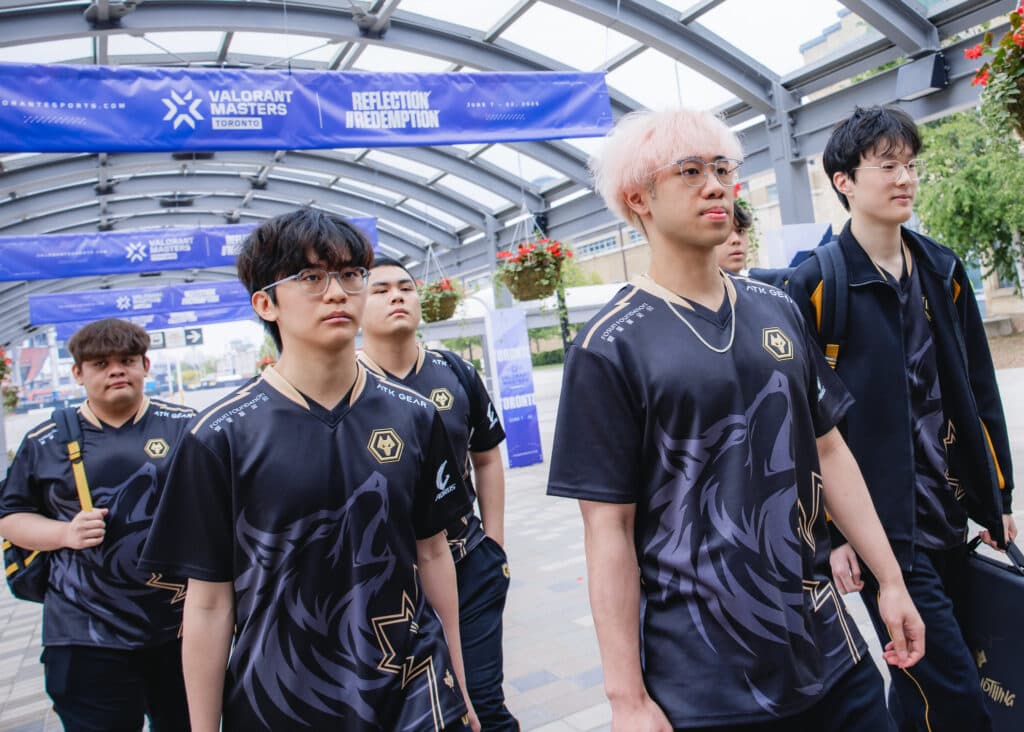 Wolves Esports at VALORANT Masters Toronto 2025 (Photo via Stefan Wisnoski | Riot Games)