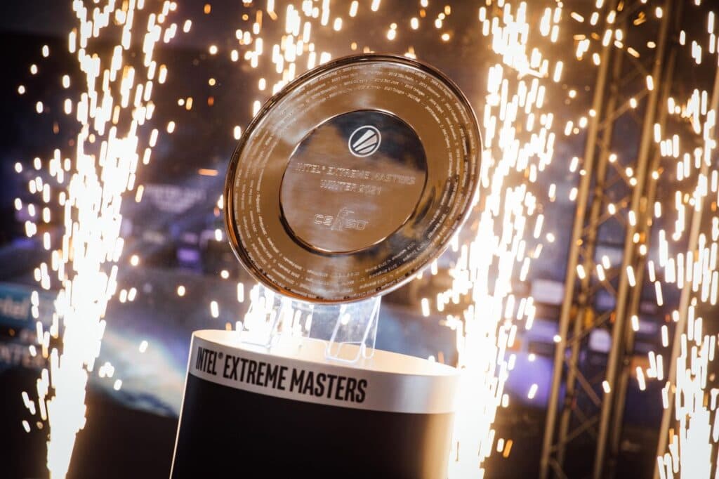 IEM Winter trophy (Photo via ESL | Adela Sznajder)
