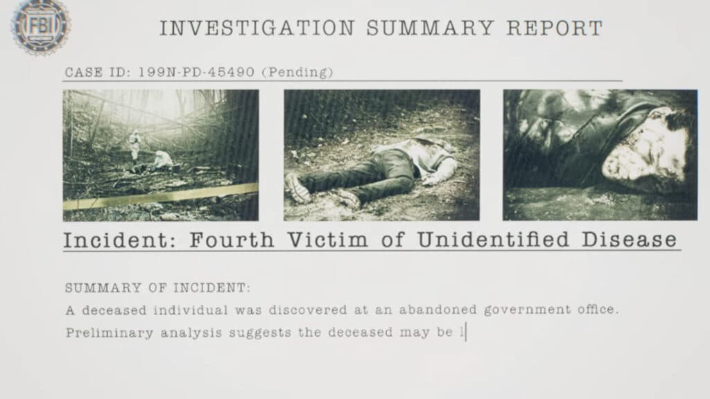 A screenshot from the Resident Evil 9 trailer (Image via Capcom)