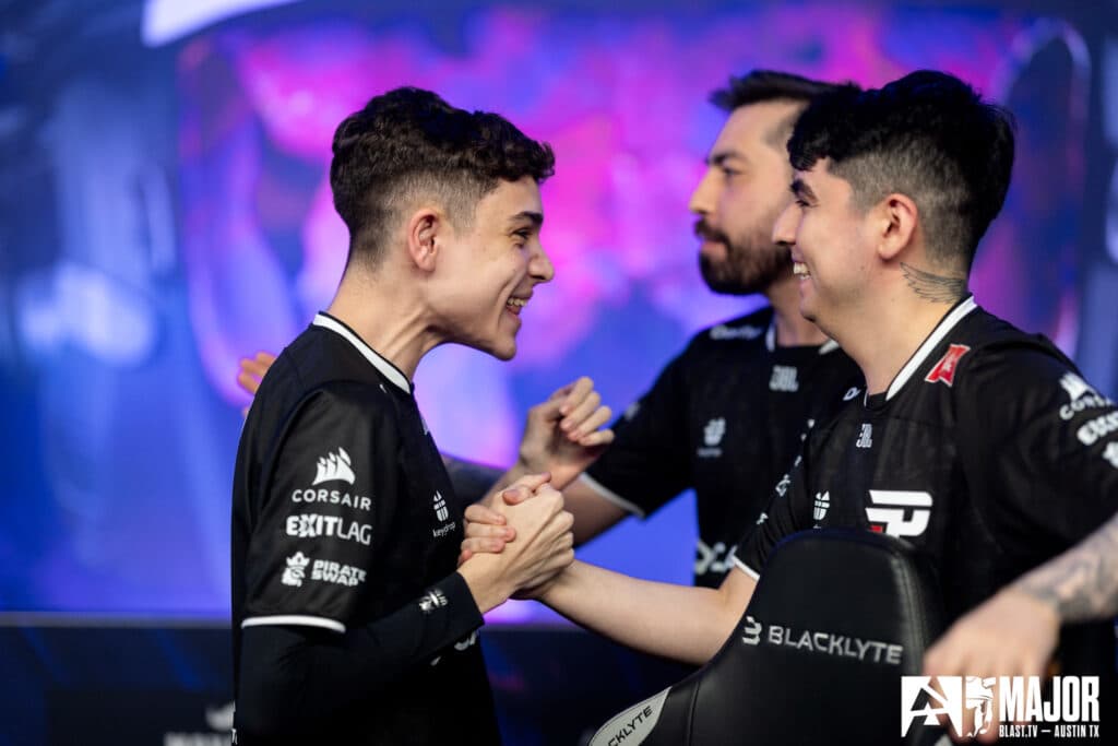 CS2 paiN Gaming at Austin Major 2025 (Photo via BLAST | Michal Konkol)