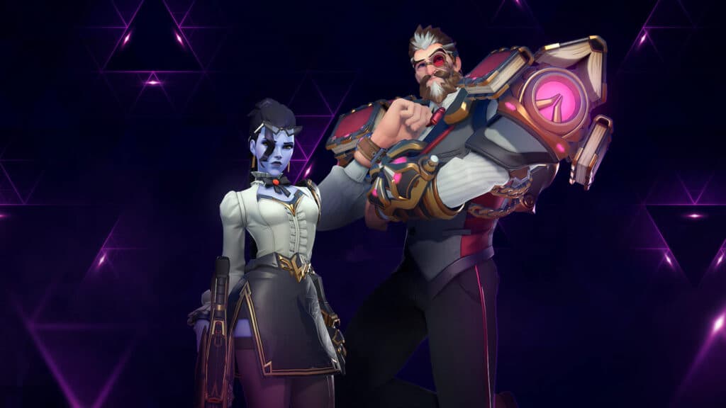 Widowmaker Principal Lacroix and Sigma Professor de Kuiper (Image by Blizzard Entertainment)
