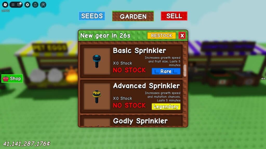 Buy all the sprinklers here (Screenshot via esports.gg)
