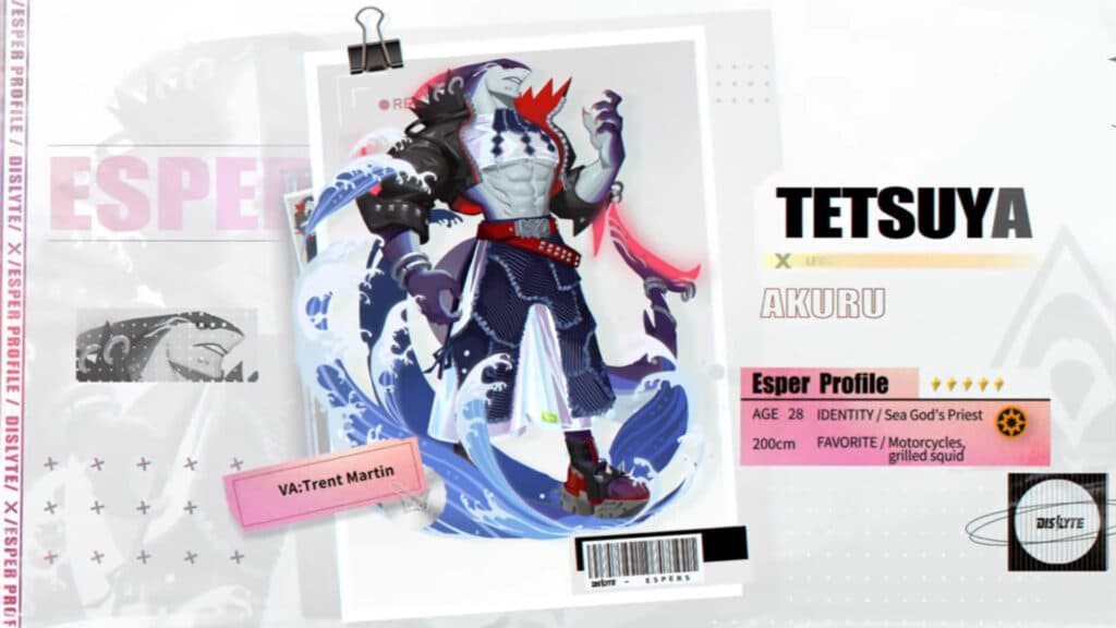 The Dislyte Esper Pop Quiz answers can be found via the Esper's profile (Image via Lilith Games)