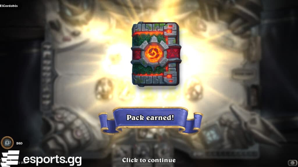 The reward for claiming victory (Screenshot via esports.gg)