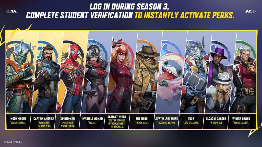 For Season 3, you can get the following skins (Image via NetEase Games)