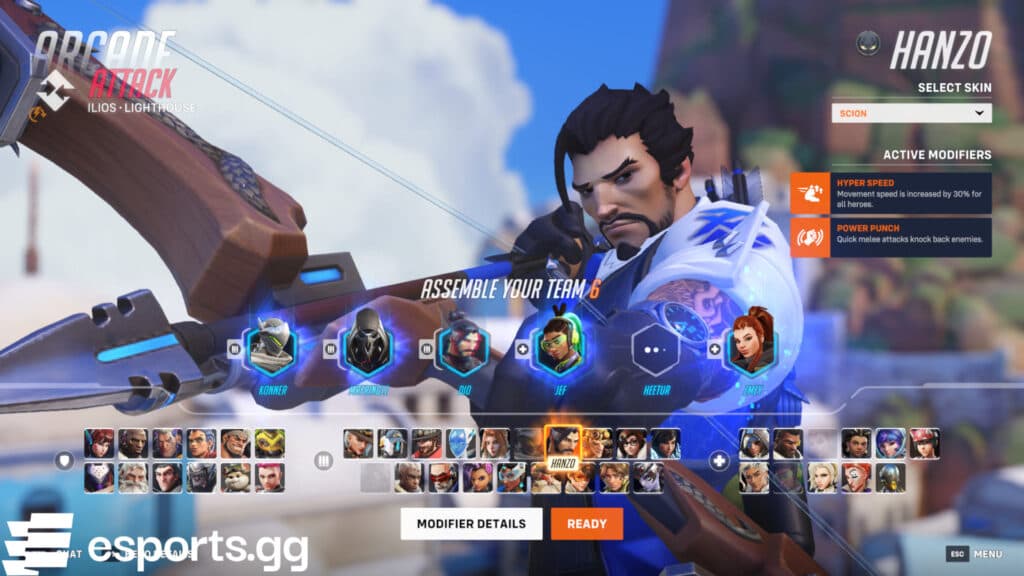 How the Overwatch 2 Hacks & Hijinx event and modifiers work (Screenshot via Esports.gg)