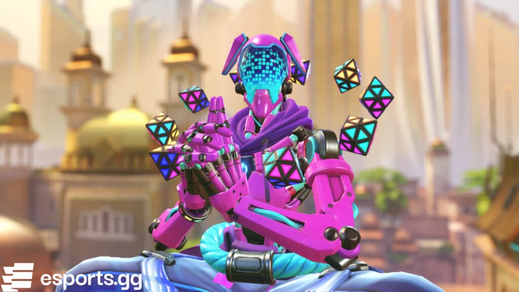 Zenyatta's healing got buffed (Screenshot via esports.gg)