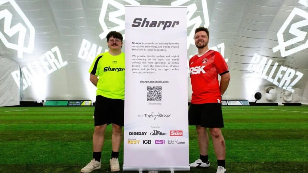 The Insights co-founders, Sam Cooke and Alfie Wright (Image via Sharpr | The Insights Group)