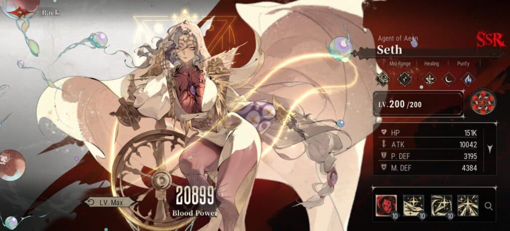 Seth is arguably the best healer in the current meta of Silver and Blood. (Screenshot via esports.gg)