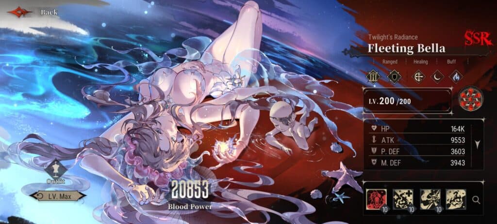 Fleeting Bella is good for hypercarry lineups. (Screenshot via esports.gg)