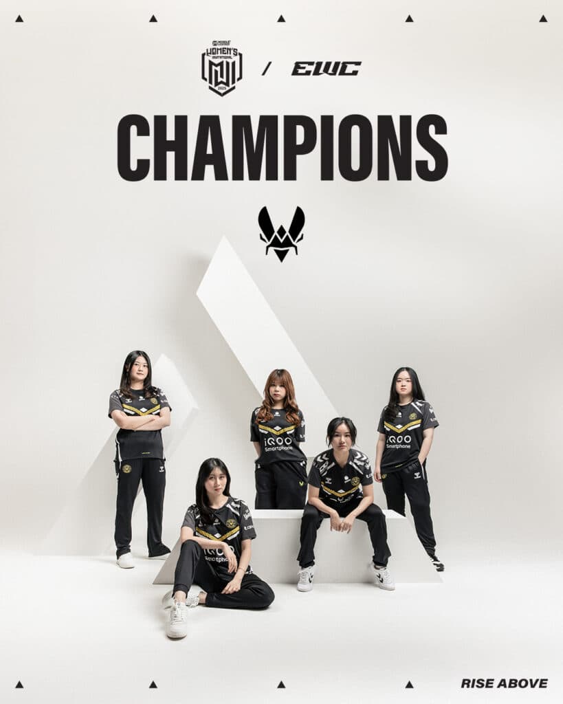 Team Vitality in MWI 2025 (Image via Esports World Cup on X)