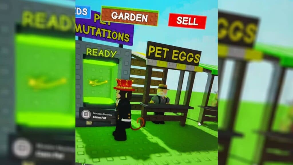 This is what the new Pet Eggs area looks like (Screenshot via jandelrblx on TikTok)