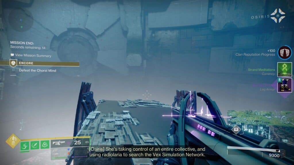 Launch the Encore mission from the Pinnacle section of the Portal. (Screenshot by esports.gg)
