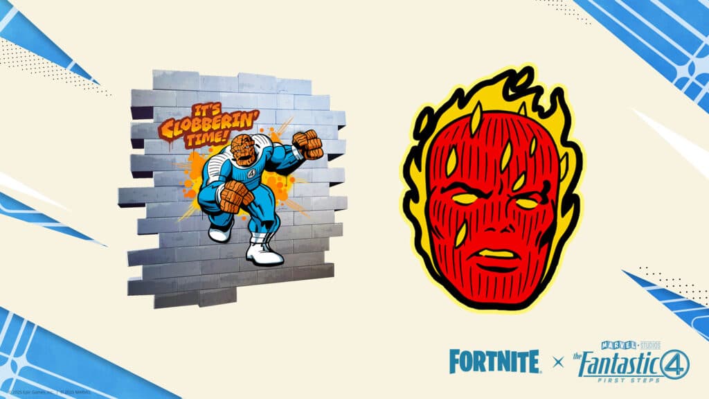 Rewards for competing in the Fantastic Four Cup (Image via Epic Games)