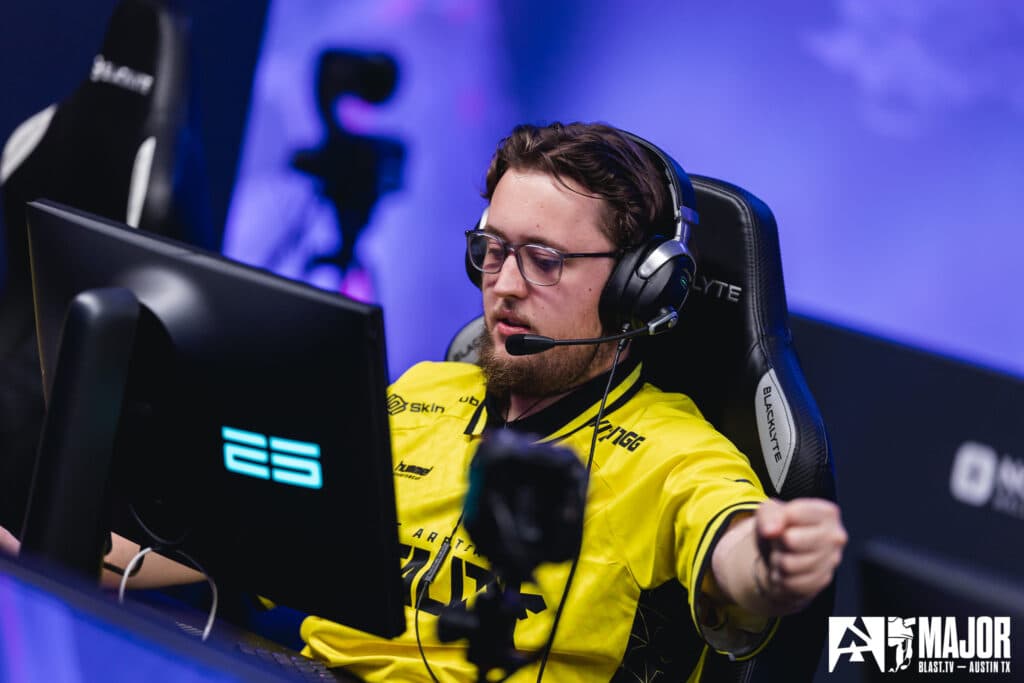 ZywOo | Team Vitality at CS2 | BLAST Bounty Fall 2025 (Image via BLAST)