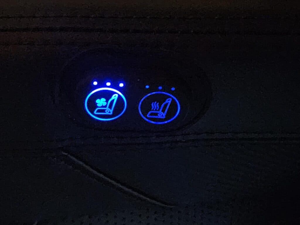 Both heating and cooling have three levels (Photo via esports.gg)