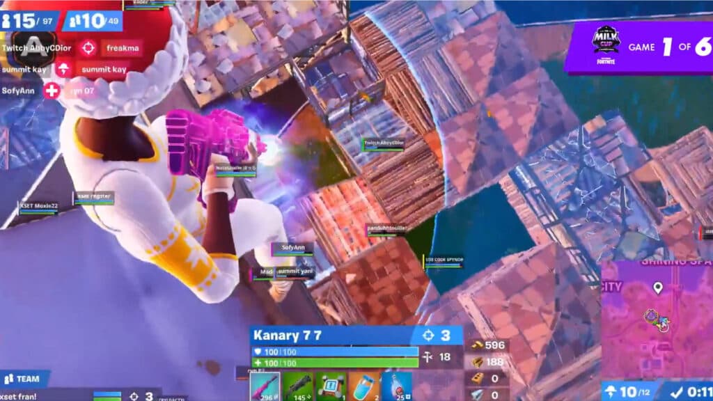 Kanary and Fraanticc taking the high ground (Image via Gonna Need Milk)