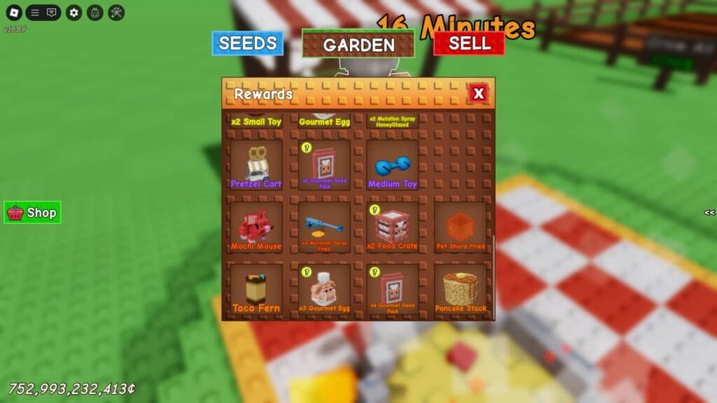 Gourmet Egg as one of the Prismatic Rewards for the Cooking Event (Screenshot via esports.gg)