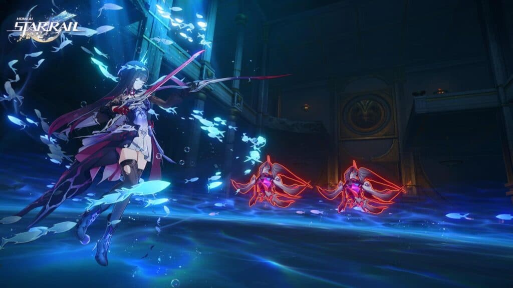 Hysilens' kit in action (Image via HoYoverse)