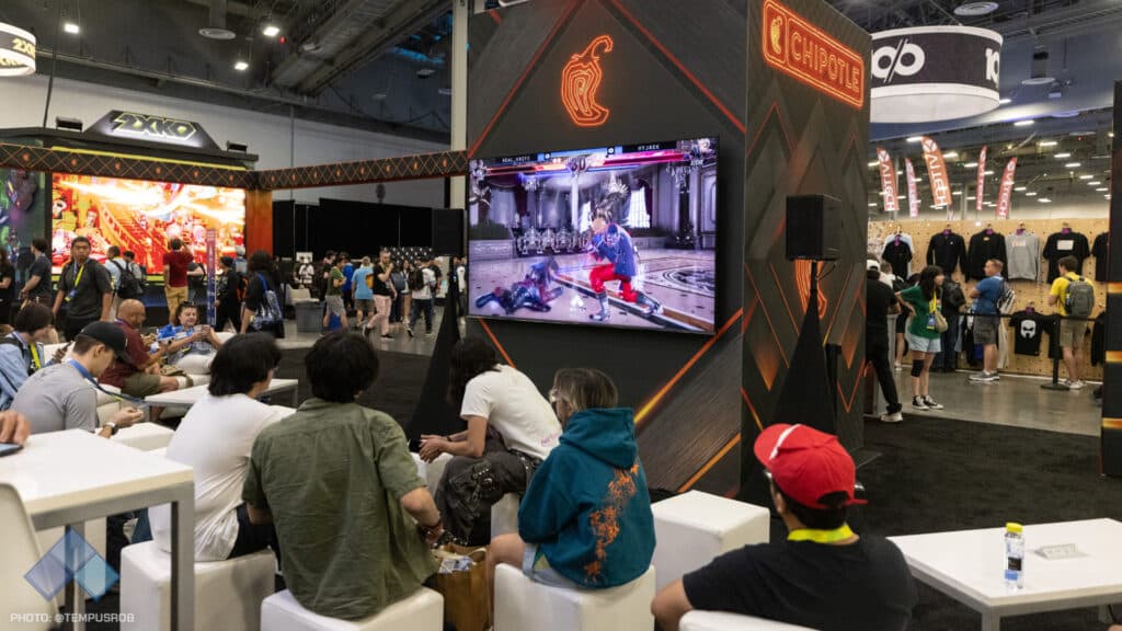 Chipotle's lounge area (Image via TEMPUSROB)