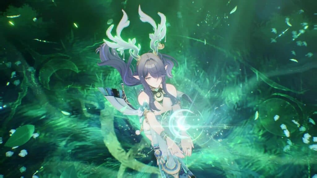 Lauma's Elemental Burst (Image via HoneyHunter)