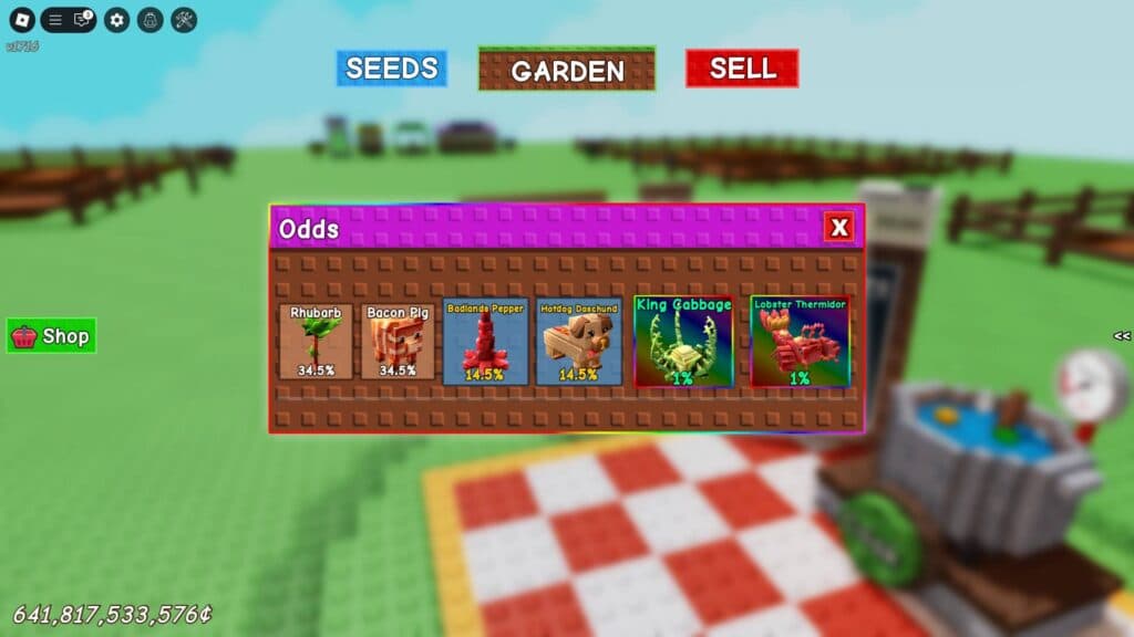 Odds for the Lobster Thermidor (Screenshot via esports.gg)