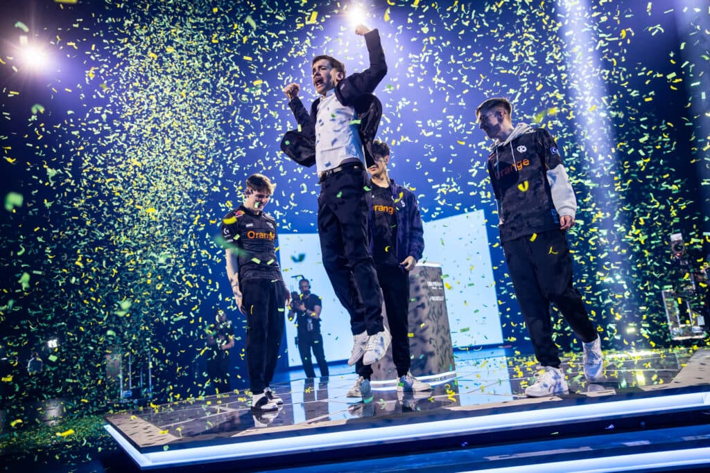 Karmine Corp at the Birmingham Major 2025 (photo via BLAST Rocket League)