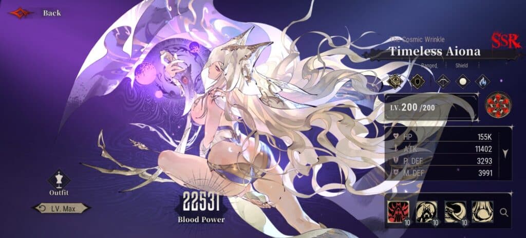 Timeless Aiona works well when paired with attack speed buffers. (Screenshot via esports.gg)