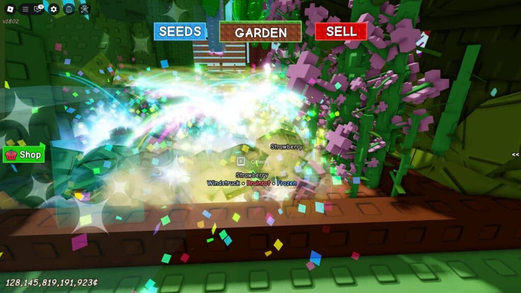 Strawberries with the Brainrot Mutation (Screenshot via esports.gg)