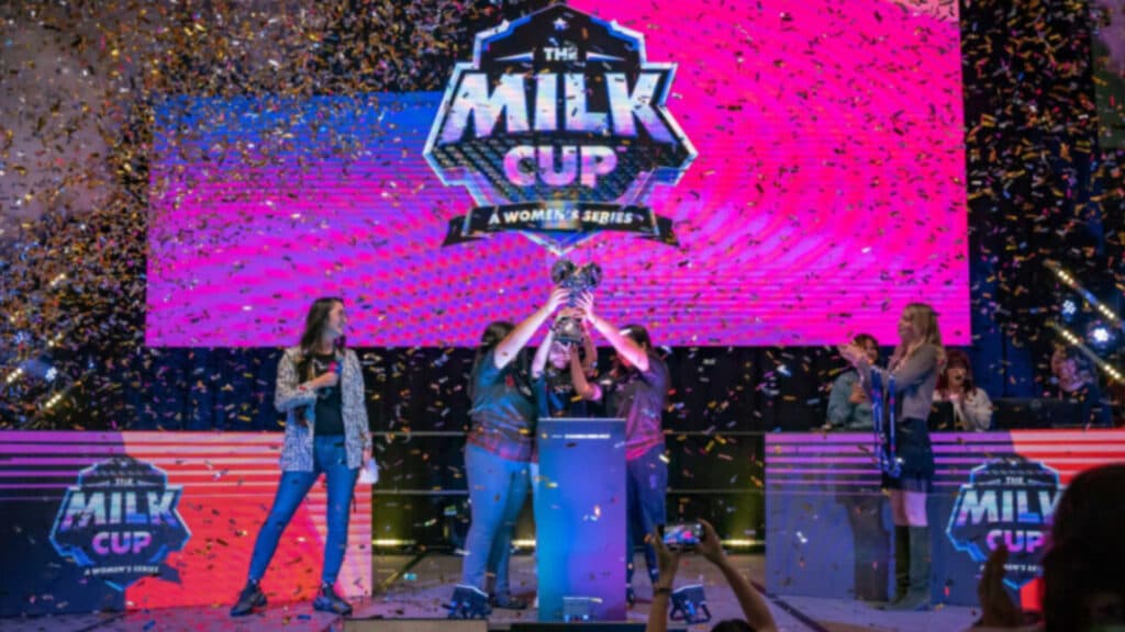 Daya's team did the circuit's first-ever trophy lift last year (Image via Cora Kennedy)