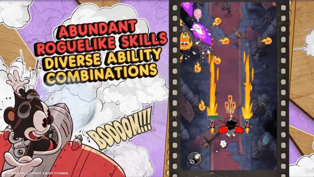 Gameplay preview for Acecraft on mobile. (Image via MOONTON Games)