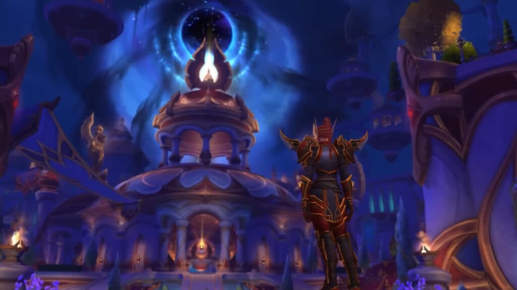 Scene from the World of Warcraft Midnight gameplay trailer (Image via Blizzard Entertainment)