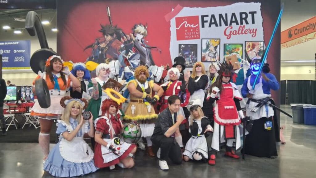 Cosplayers at Evo Las Vegas 2025 (Image via Arc System Works)