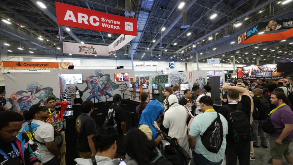 Arc Systems Works at Evo Las Vegas 2025 (Image via Robert Paul)