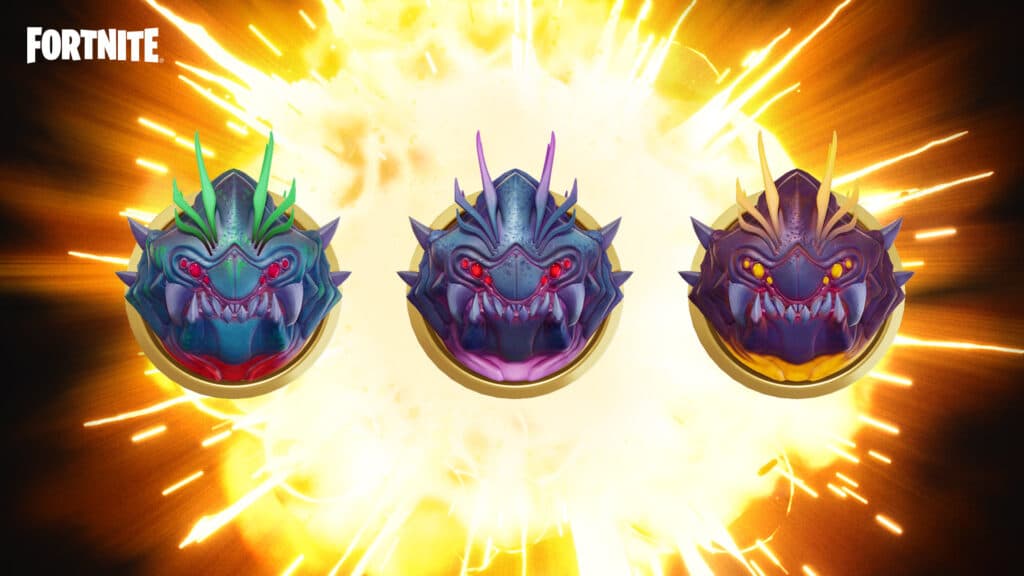 The Surge, Springleg, and Carapace Medallions (Image via Epic Games)