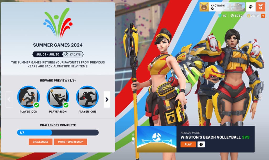 Summer Games 2024 (Screenshot via esports.gg)