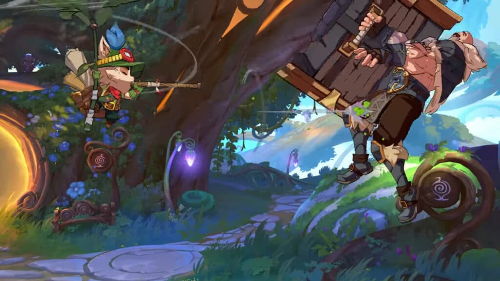 Teemo versus Braum 2XKO (Image via Riot Games)
