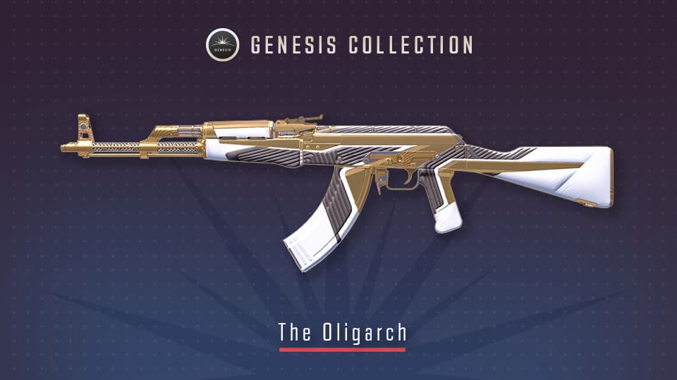 The Oligarch, a Covert AK-47 skin (Image via Valve)