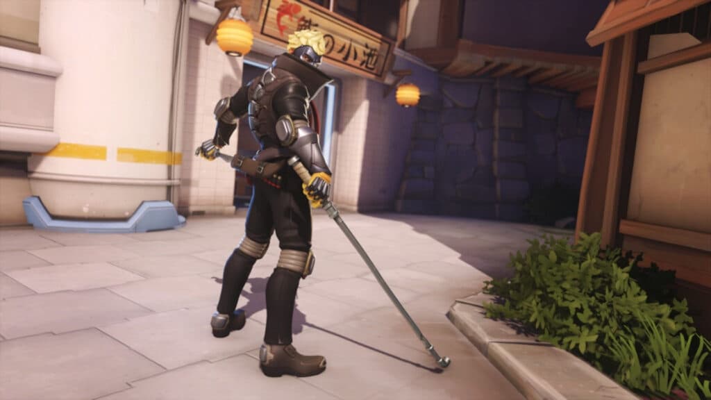 The Skull Genji skin in Overwatch 2 (Image via Blizzard Entertainment)