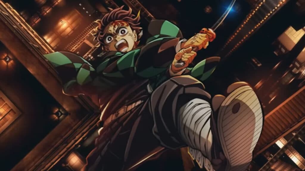 Tanjiro in Demon Slayer: Infinity Castle (Image via Crunchyroll)