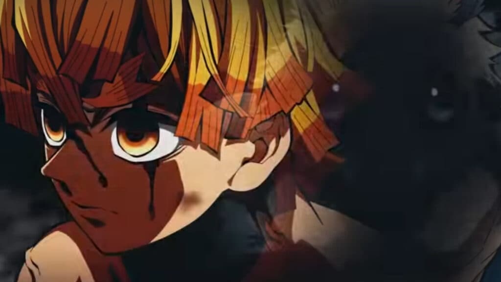 Zenitsu in Demon Slayer: Infinity Castle (Image via Crunchyroll)