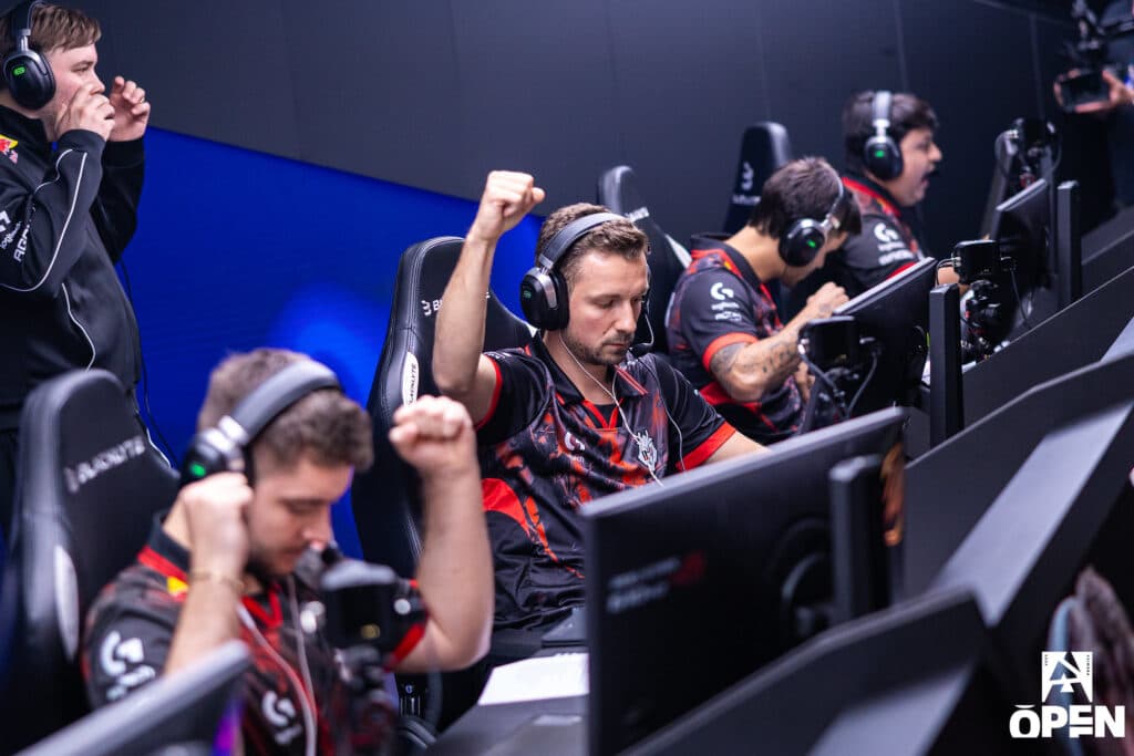 G2 during the grand final at BLAST Open Fall 2025 (Photo via BLAST | Sophie Skittle)