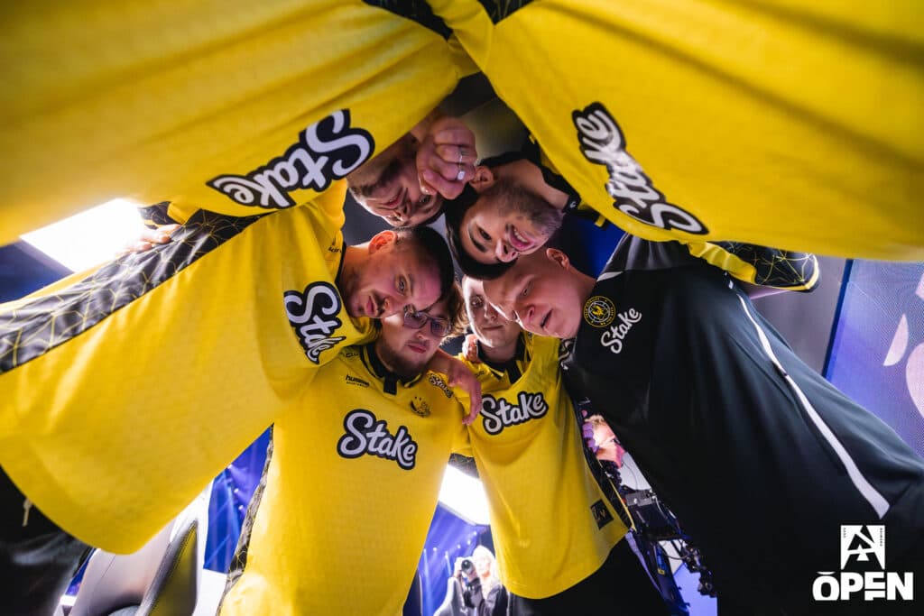 Team Vitality at BLAST Open Fall 2025 (Photo via BLAST | Stephanie Lindgren)