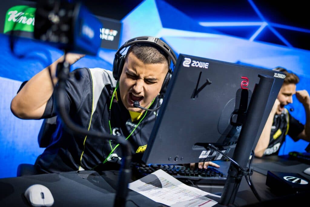 NAVI | makazze at IEM Cologne 2025 (Photo by ESL | Helena Kristiansson)