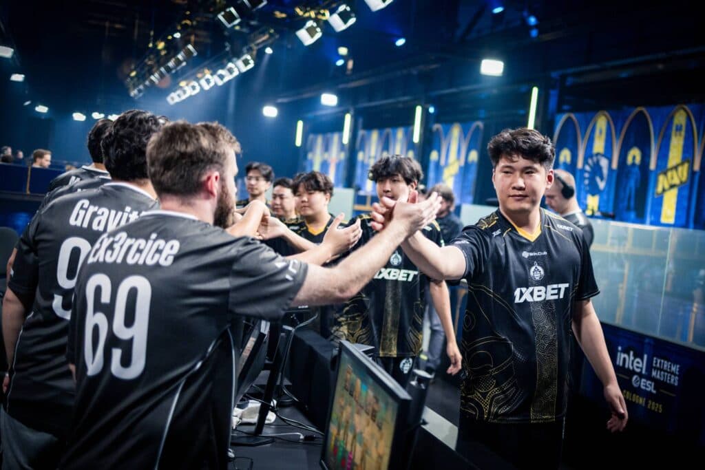 The MongolZ at IEM Cologne 2025 (photo via ESL)